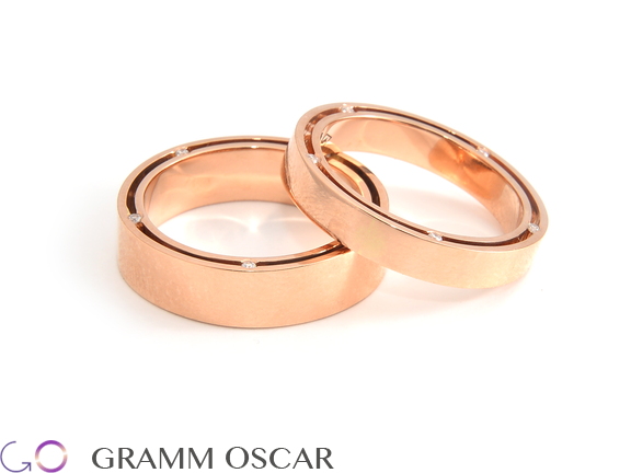 Обручальные кольца в стиле DAMIANI