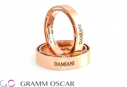 Обручальные кольца в стиле DAMIANI