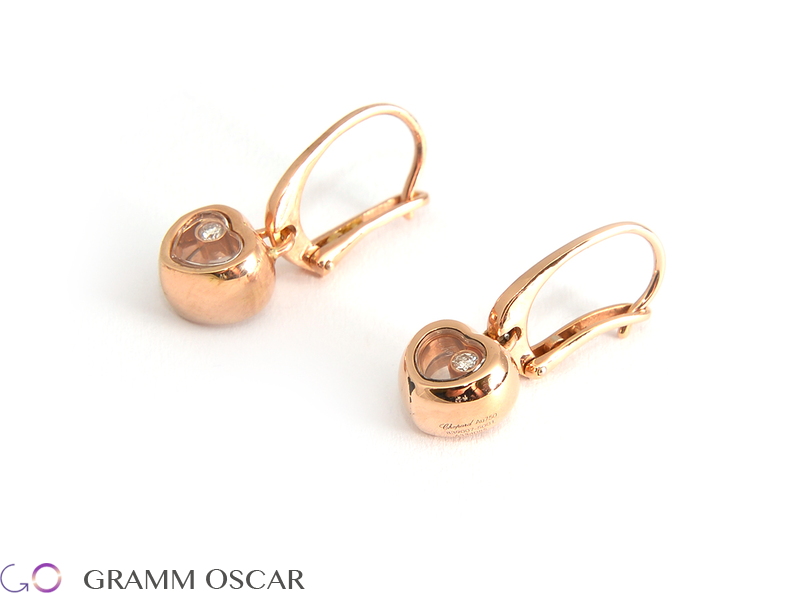 Сережки у стилі CHOPARD