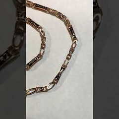 Чоловічий перстень (ланцюжок) з червоного золота у стилі Cartier.
