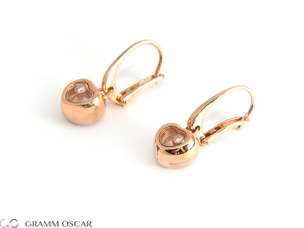 Сережки у стилі CHOPARD