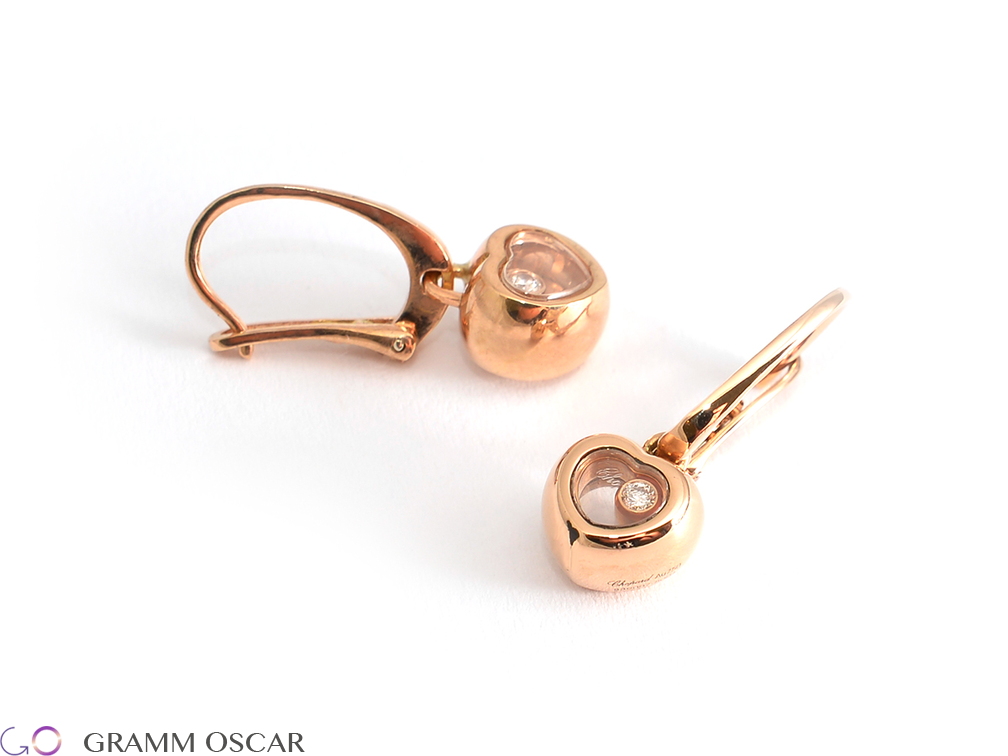 Сережки у стилі CHOPARD