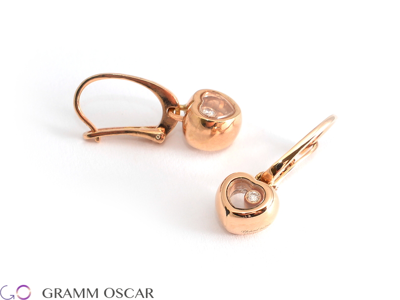 Сережки у стилі CHOPARD